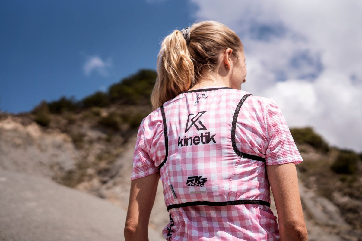 SAC ROCKET RK3 VICHY - Sacs Hydratation - sac d'hydratation trail-running homme femme - kinetik-adrenalink