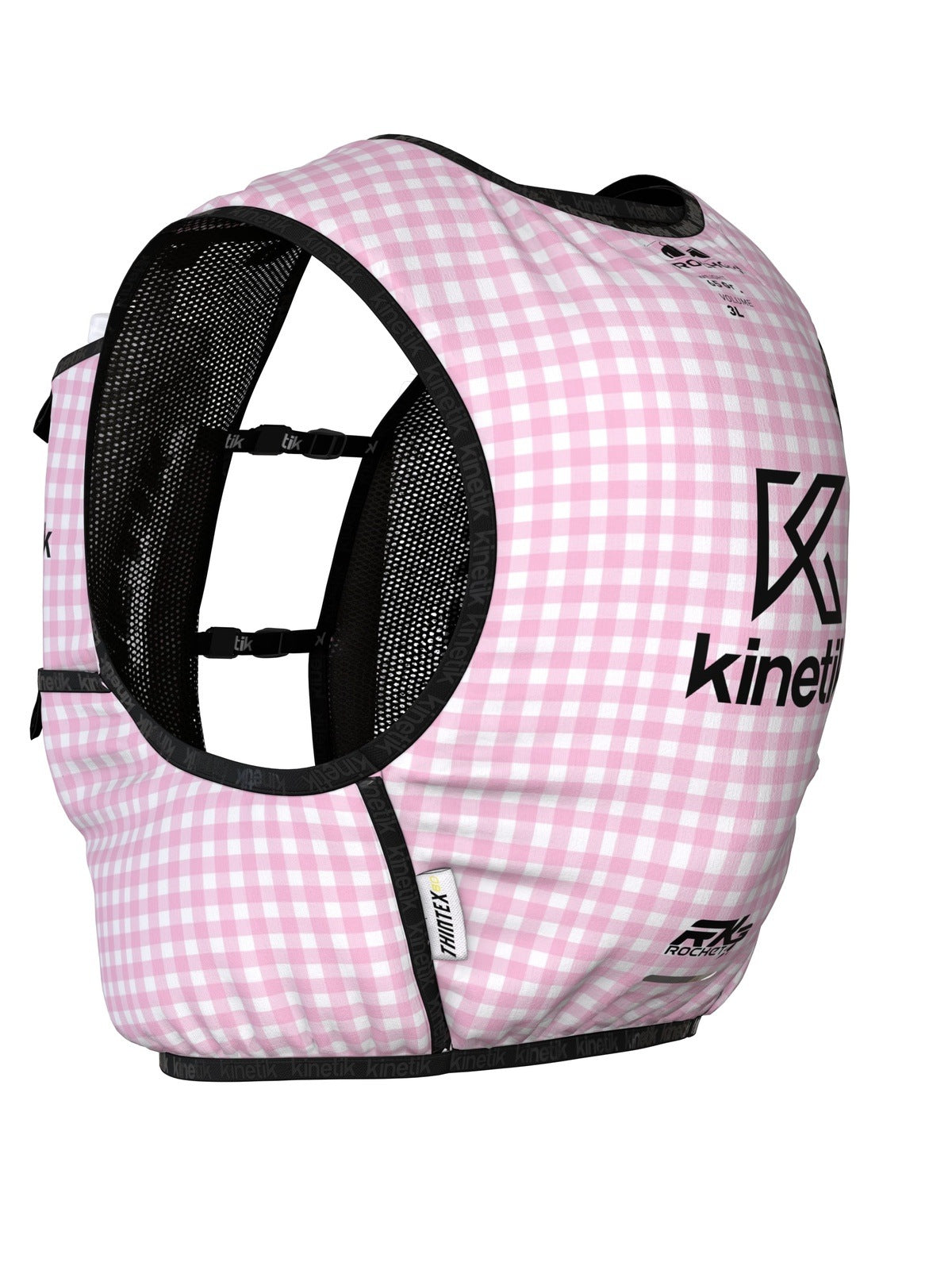 SAC ROCKET RK3 VICHY - Sacs Hydratation - sac d'hydratation trail-running homme femme - kinetik-adrenalink