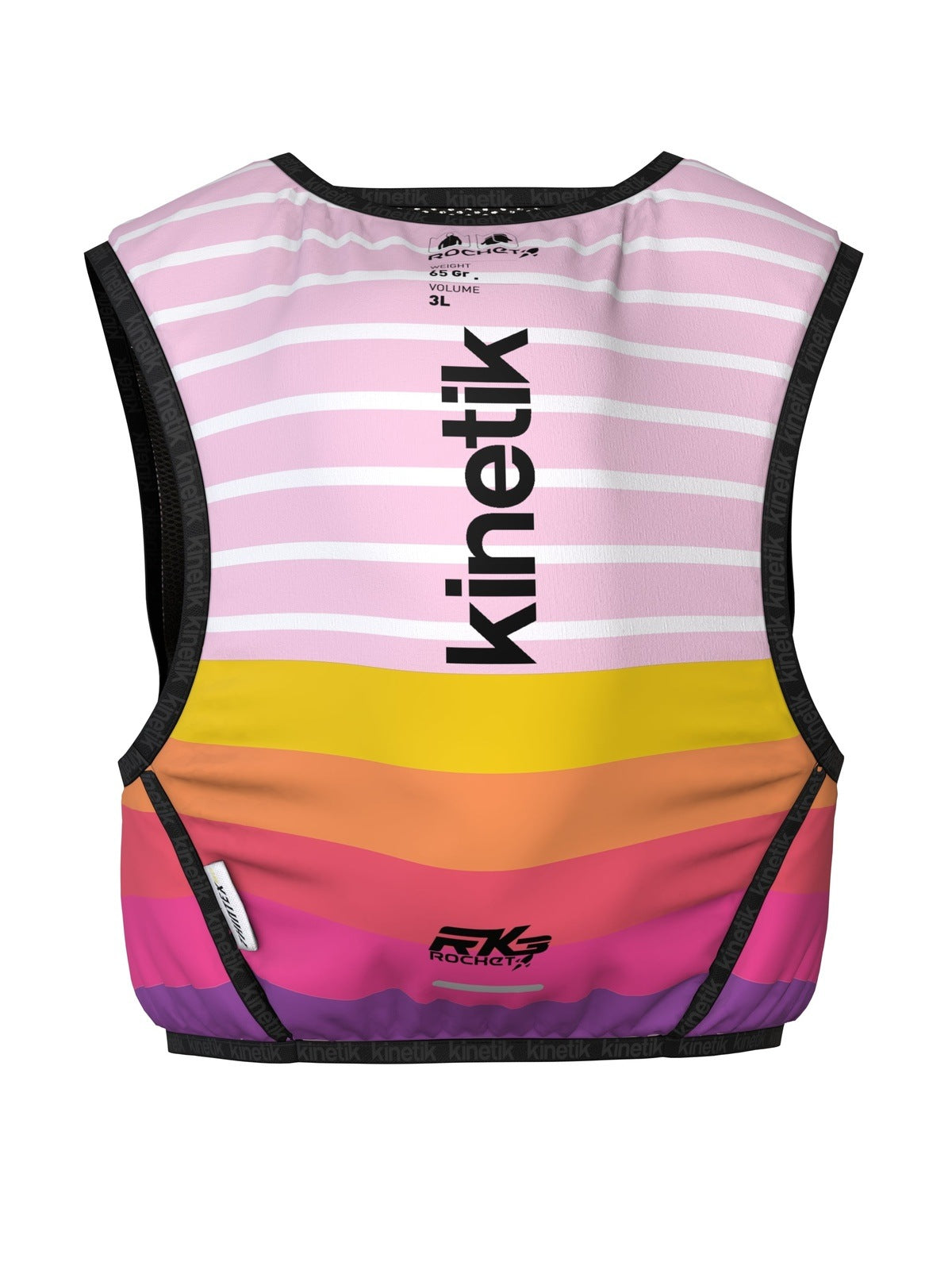SAC RK3 OCEANIK SEA PINK - Sacs Hydratation - sac d'hydratation trail-running homme femme - kinetik-adrenalink