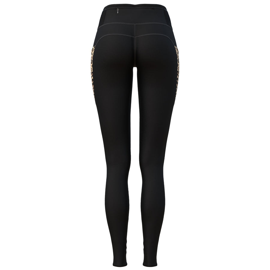 LEGGING ULTRA LEOPARD - - Legging multipoches trail-running femme - kinetik-adrenalink
