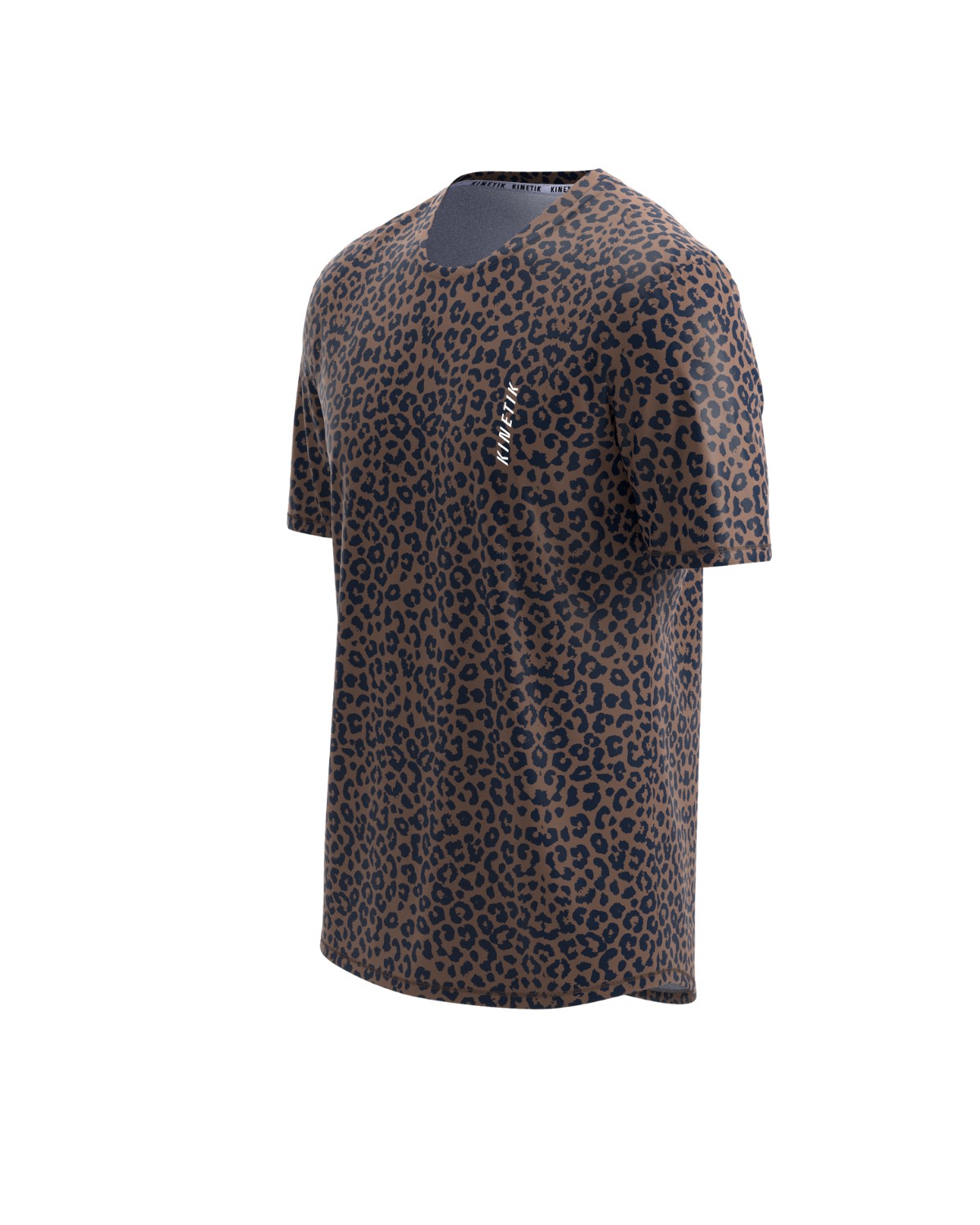 MAVRIK MEN LEOPARD TIRAMISU-Tee-shirts-maillot manches courtes trail-running homme-kinetik-adrenalink