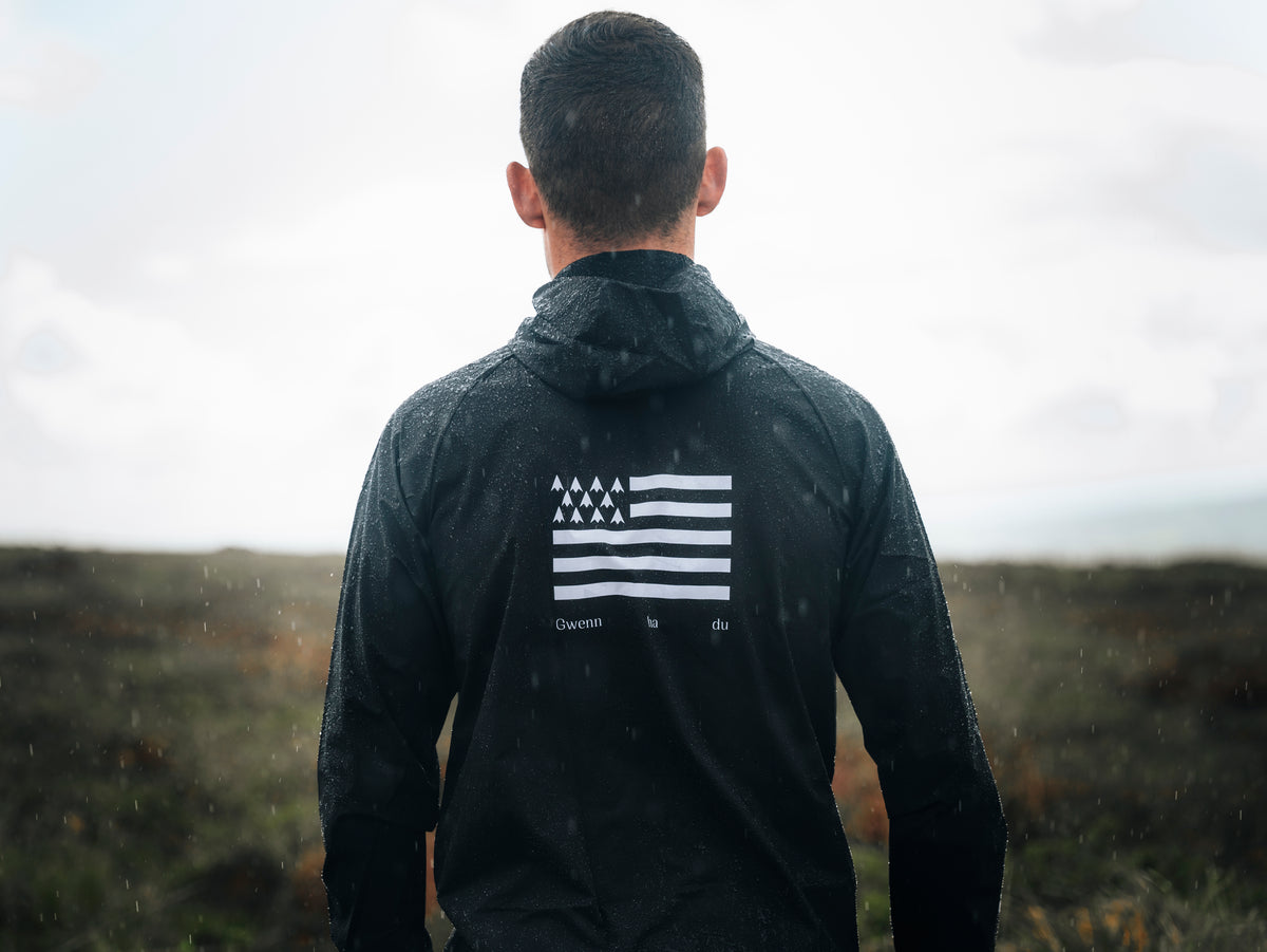 JACKET MEN SPEKTRAIL RDK BZH FLAG BLACK-Vestes-veste homme trail-running-kinetik-adrenalink