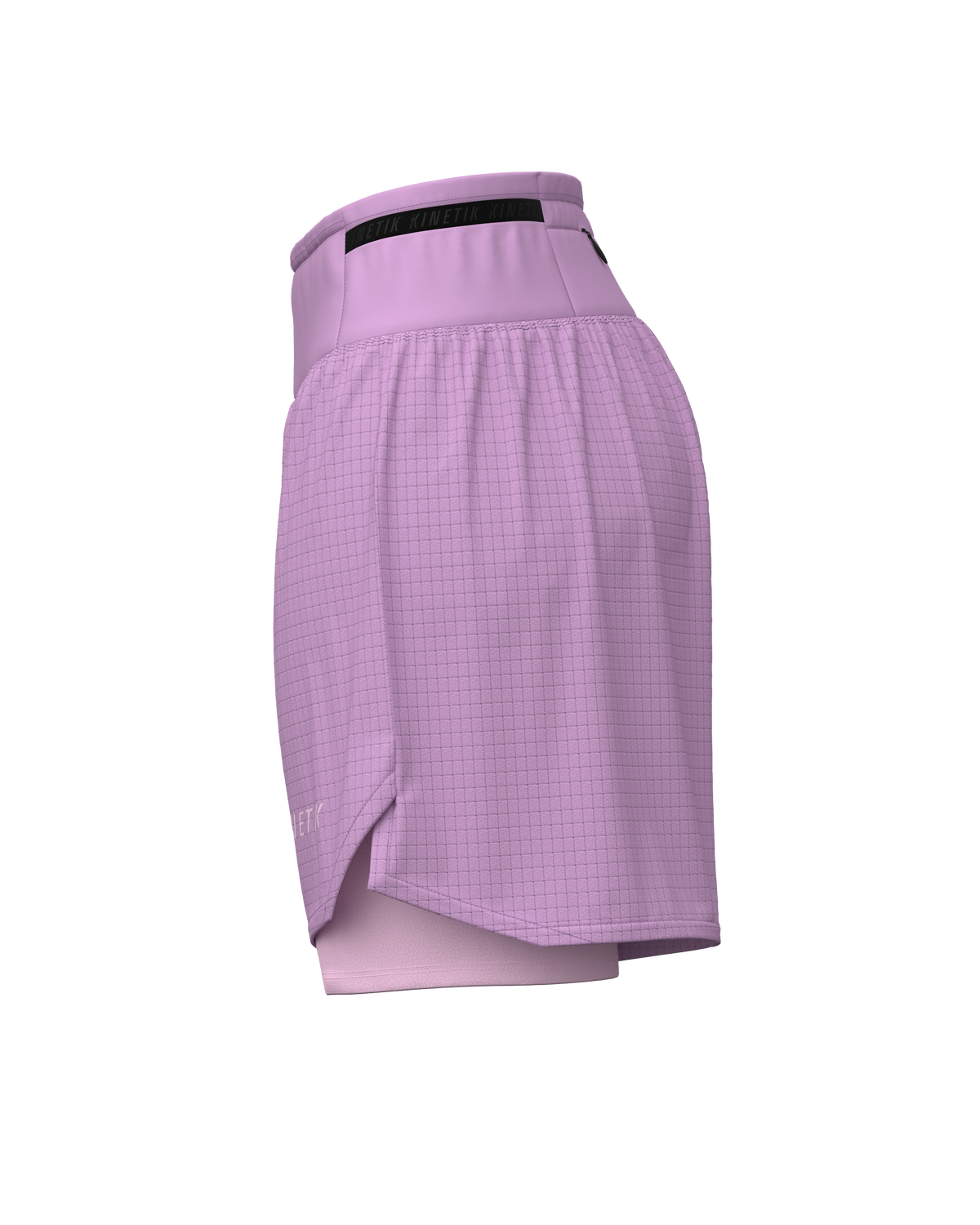 AEROK ULTRA TRAIL PINK GLO-Shorts-short avec cuissard femme trail running-kinetik-adrenalink
