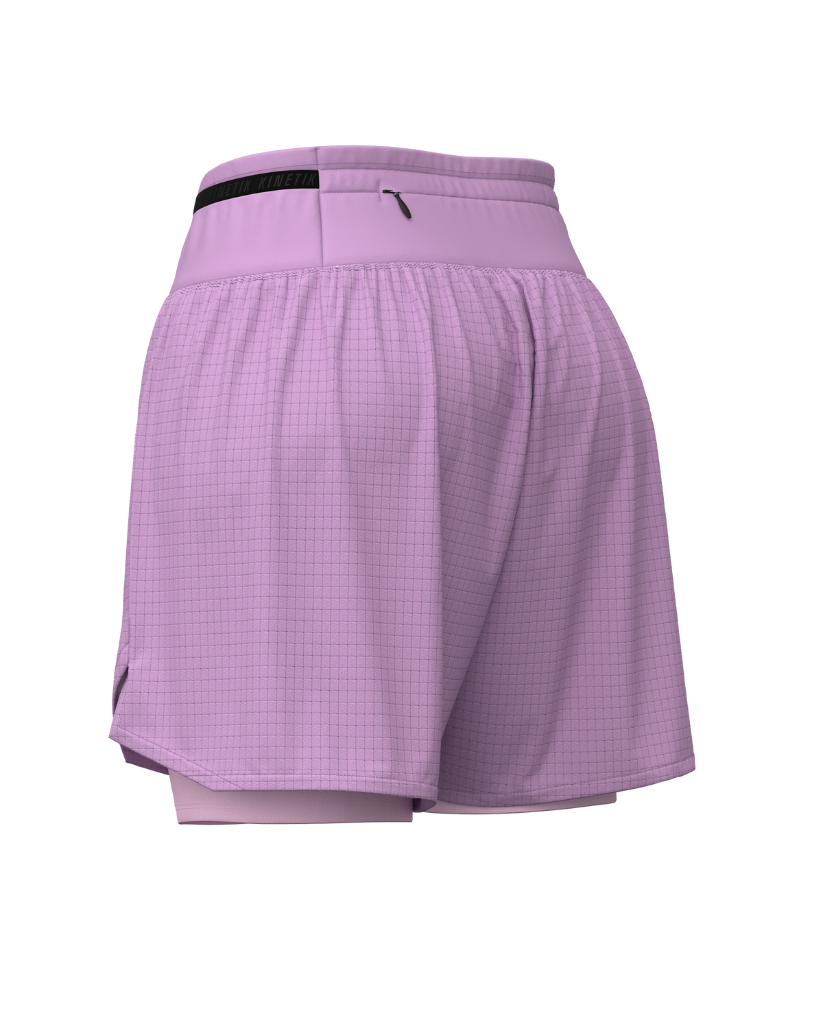 AEROK ULTRA TRAIL PINK GLO-Shorts-short avec cuissard femme trail running-kinetik-adrenalink