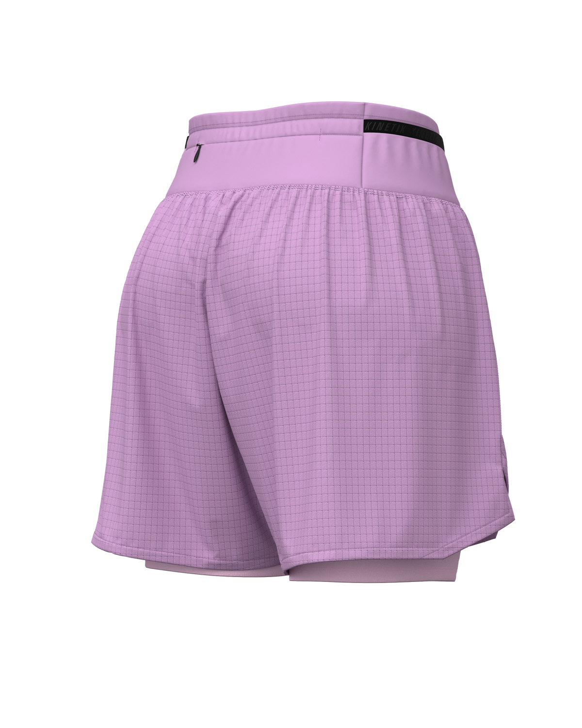 AEROK ULTRA TRAIL PINK GLO-Shorts-short avec cuissard femme trail running-kinetik-adrenalink
