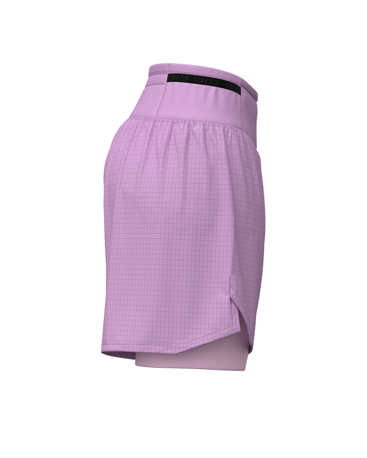 AEROK ULTRA TRAIL PINK GLO-Shorts-short avec cuissard femme trail running-kinetik-adrenalink