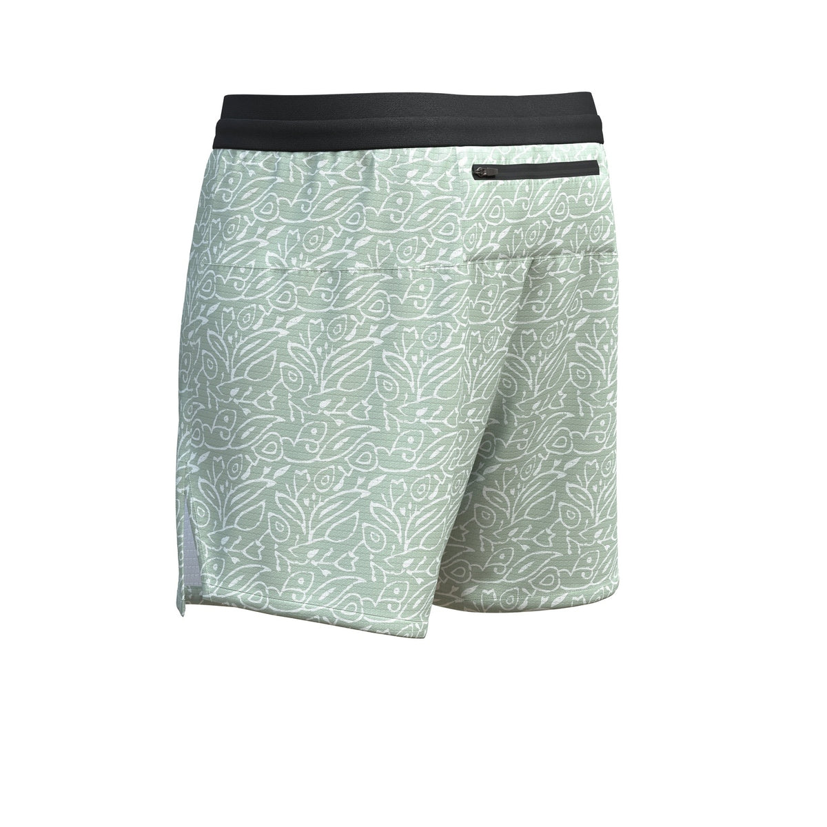 AEROK 6 MEN LINDEN LEAF-Shorts-Short trail-running homme multipoche-kinetik-adrenalink