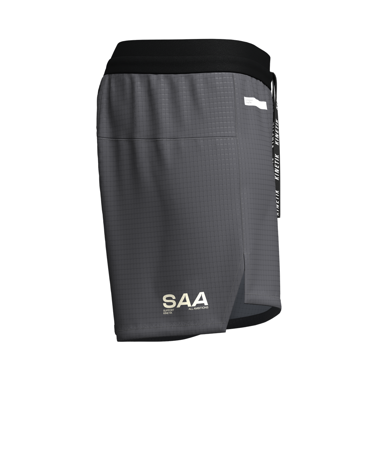 AEROK 6 MEN SAA GREY - Shorts trail-running - 5 - kinetik-adrenalink