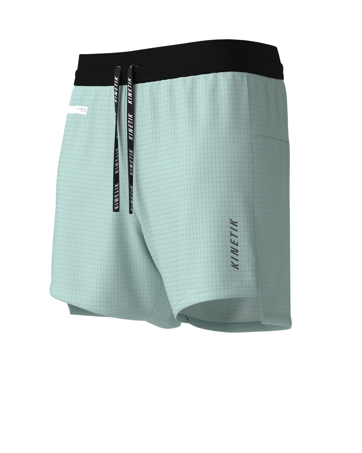 AEROK 6 MEN SAA MINT - Shorts trail-running - 1 - kinetik-adrenalink