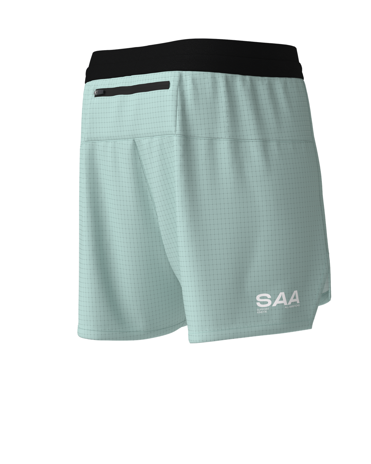 AEROK 6 MEN SAA MINT - Shorts trail-running - 6 - kinetik-adrenalink
