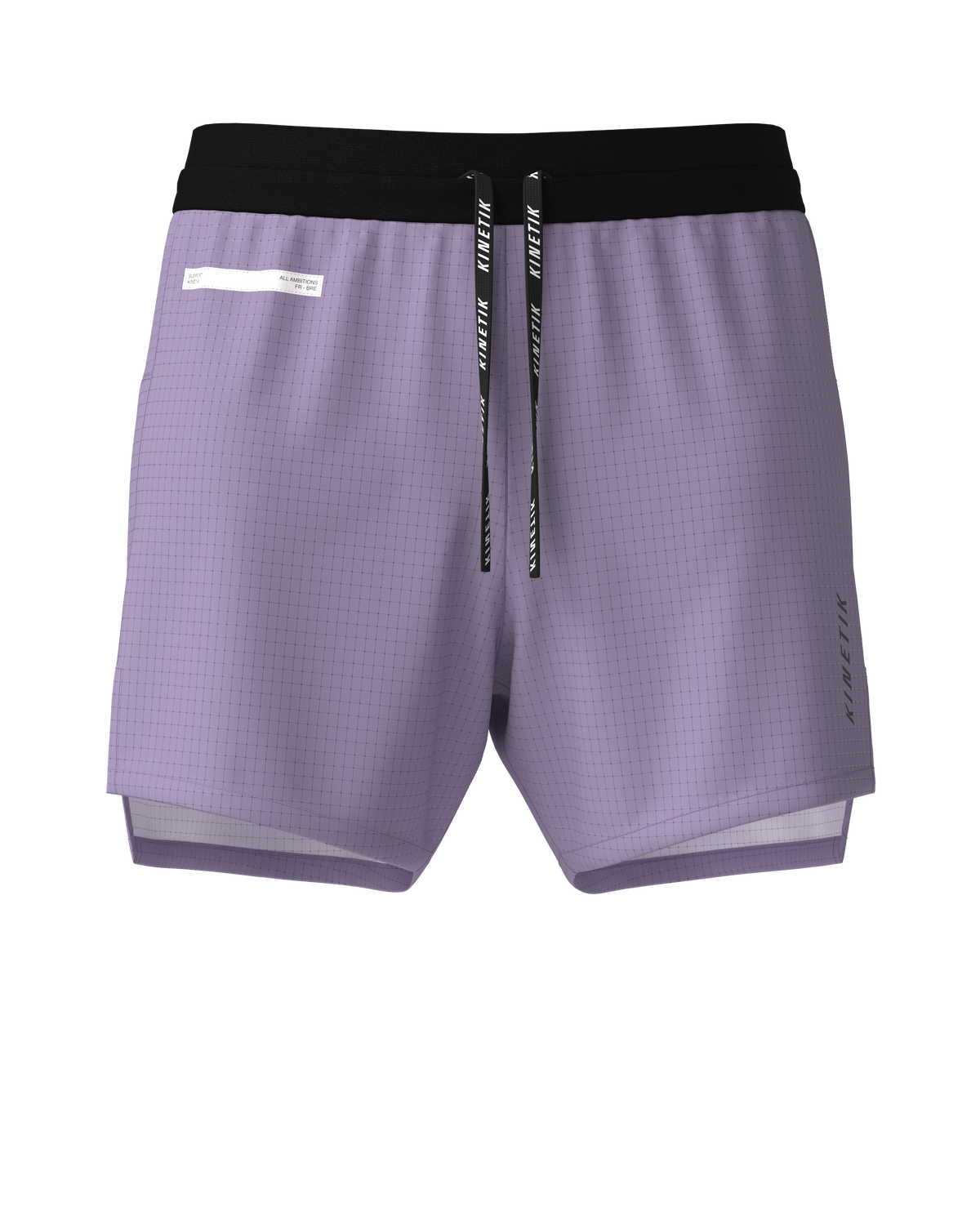 AEROK 6 MEN SAA PURPLE - Shorts trail-running - 3 - kinetik-adrenalink