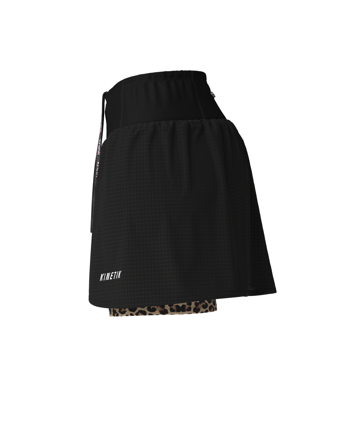 AEROK SKIRT LEOPARD-Jupes-sShort jupe trail-running femme-kinetik-adrenalink
