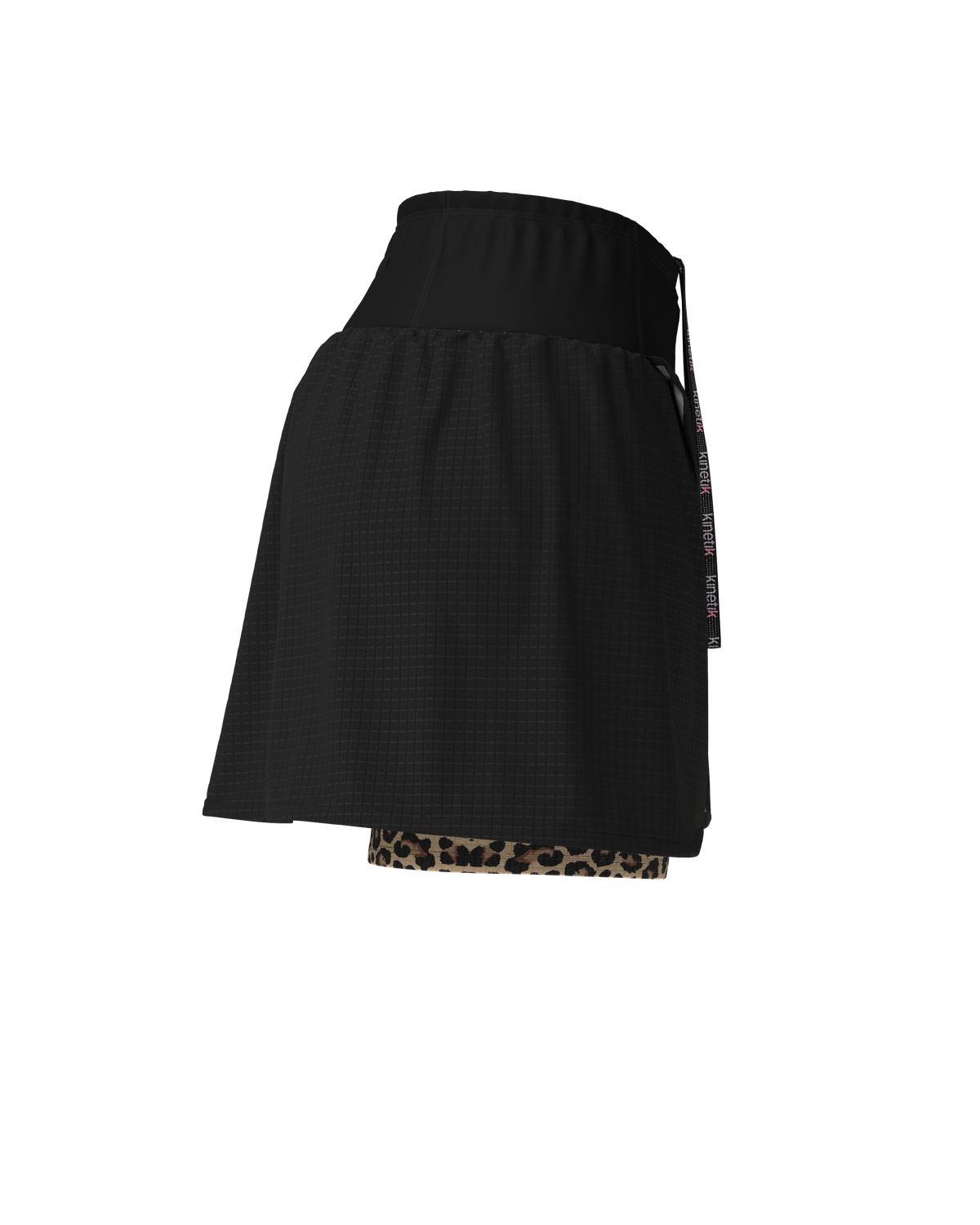AEROK SKIRT LEOPARD-Jupes-sShort jupe trail-running femme-kinetik-adrenalink