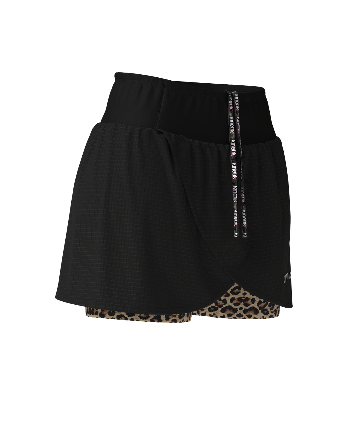AEROK SKIRT LEOPARD-Jupes-sShort jupe trail-running femme-kinetik-adrenalink