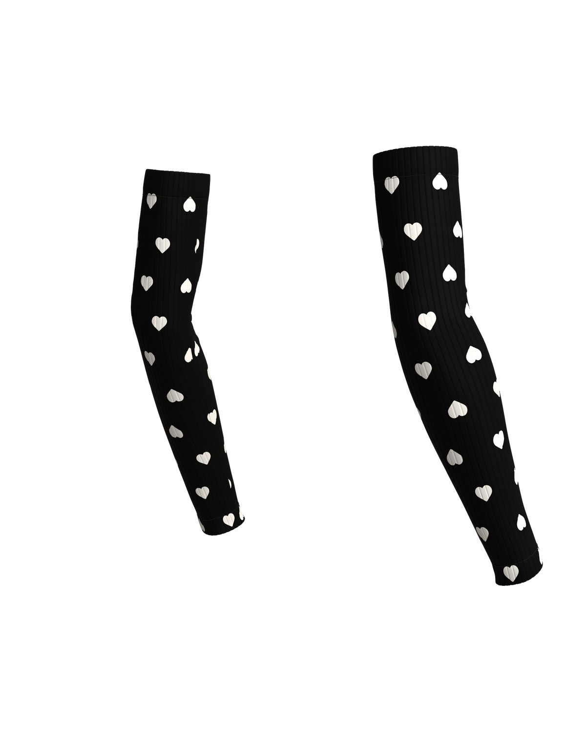 ARMWARMERS HEARTRUNNEUSE BLACK - Manchettes trail-running - 9 - kinetik-adrenalink