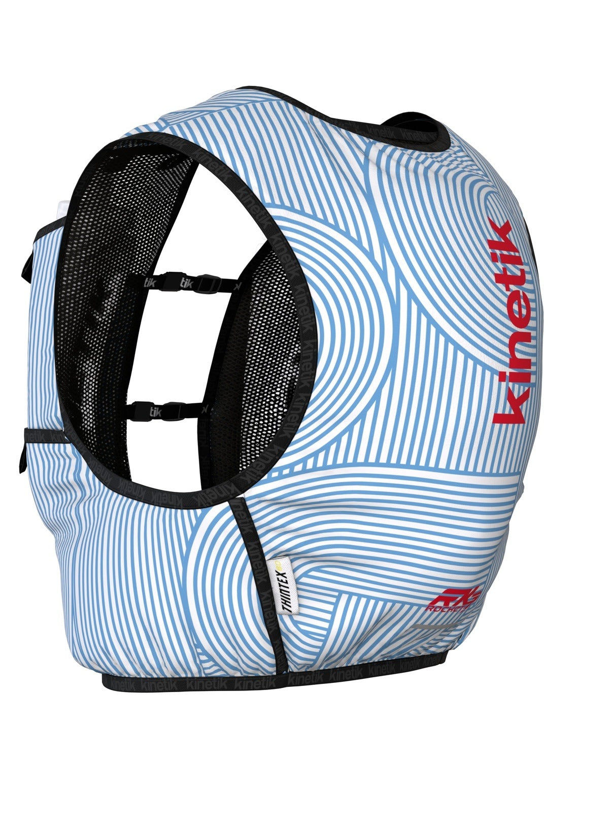 SAC RK3 ABSTRAKT BLUE - Sacs Hydratation - sac d'hydratation trail-running homme femme - kinetik-adrenalink