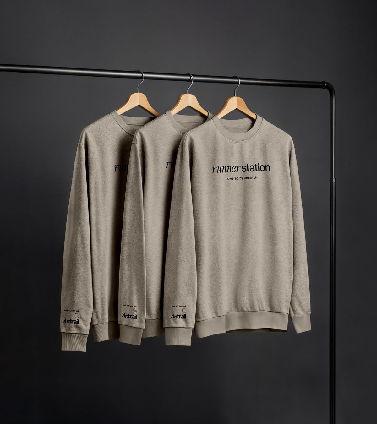 SWEAT ART. RUNNER STATION MEN - Sweats - sweat casual - kinetik-adrenalink