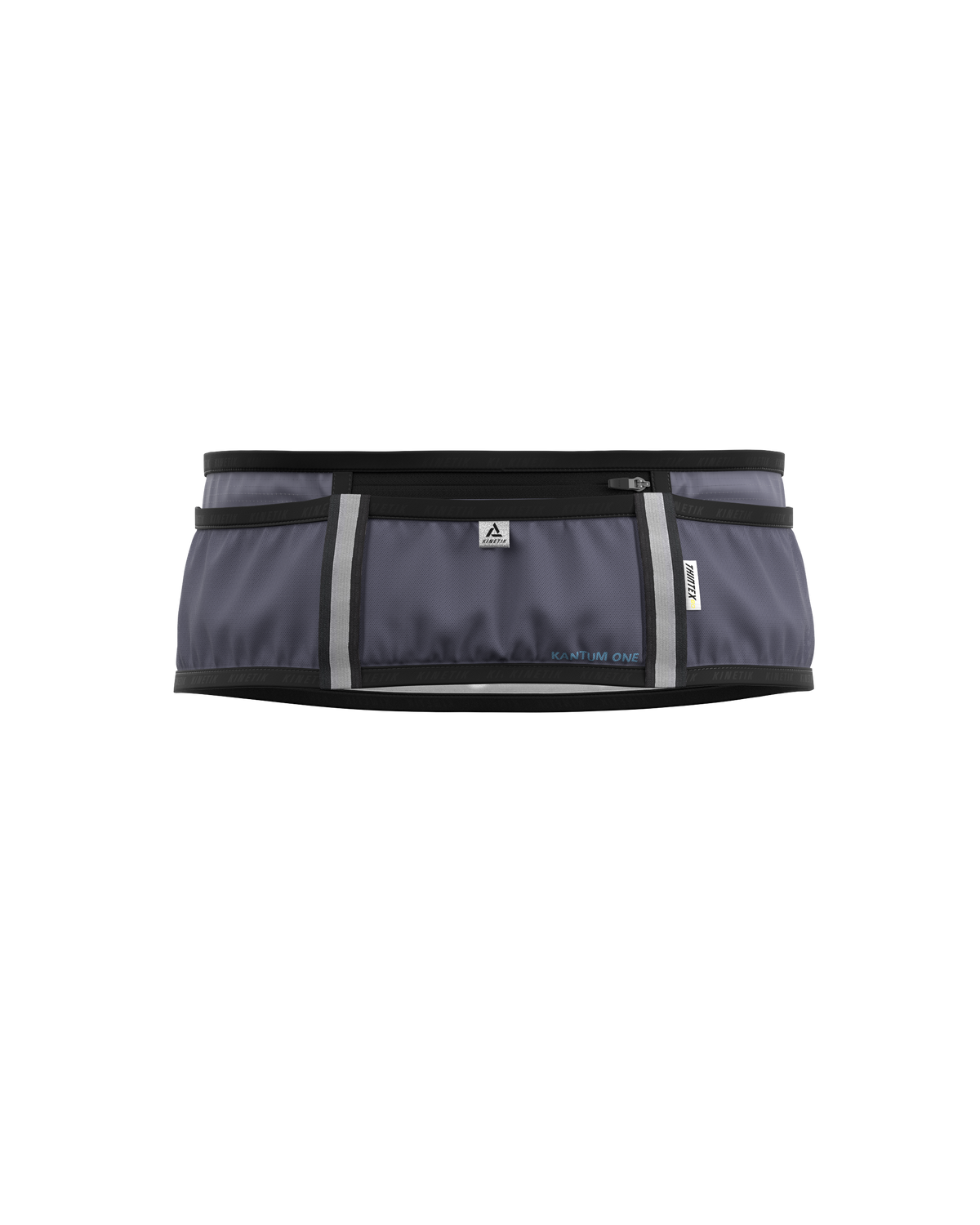 KANTUM ONE BELT GREY - - ceinture d'hydratation trail-running - kinetik-adrenalink