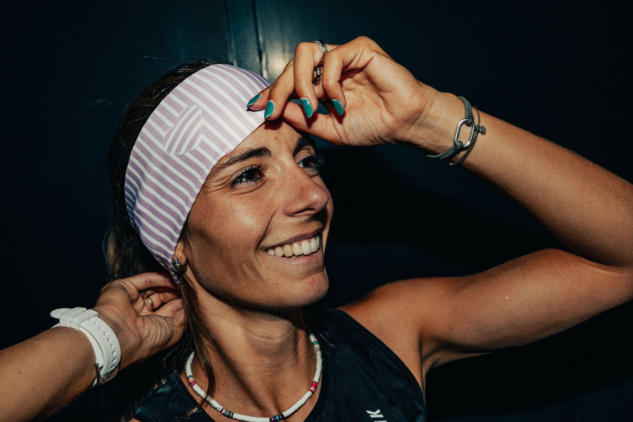 HEADBAND ROMANTIC STRIPES - Bandeaux trail-running - 2 - kinetik-adrenalink