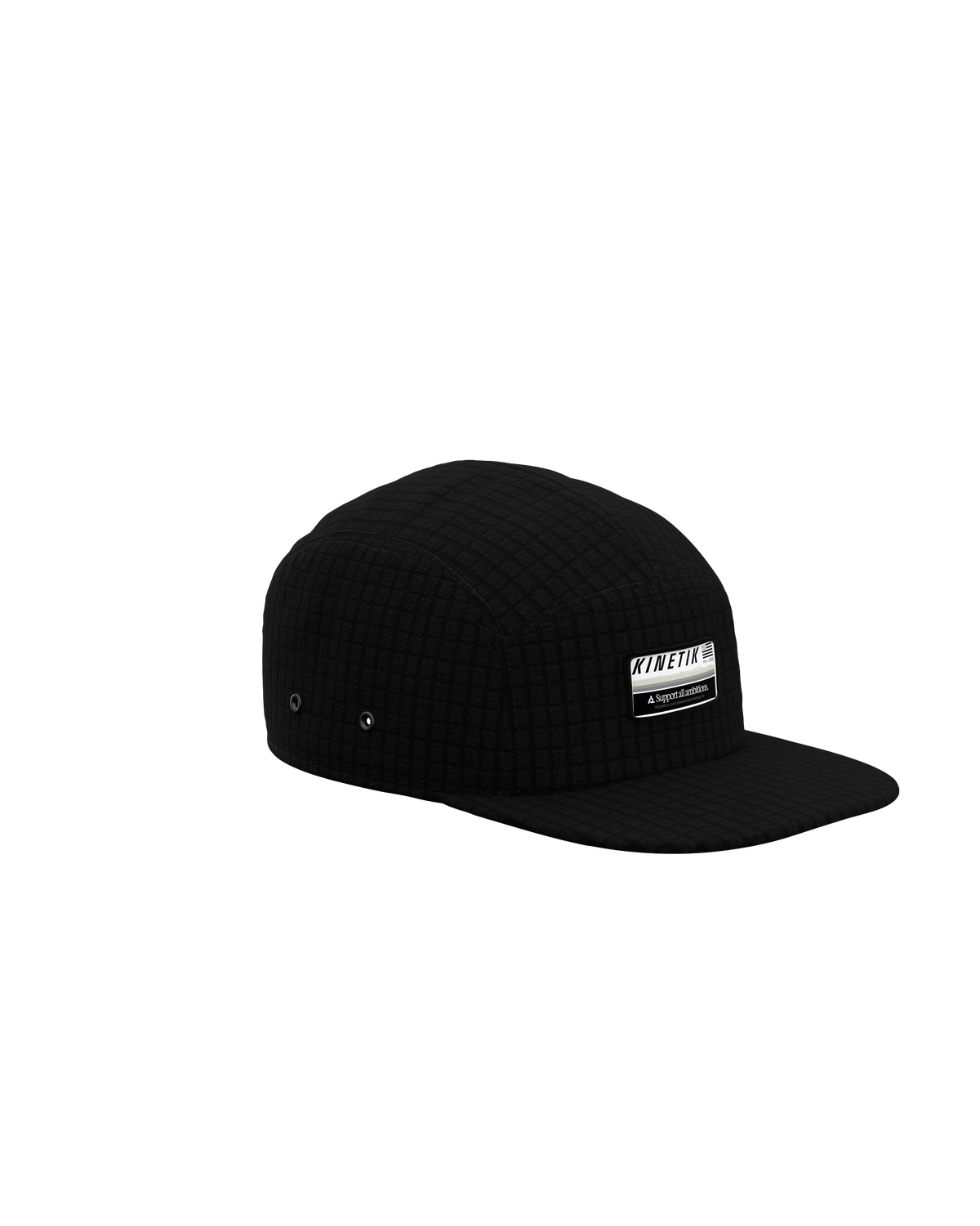 AKXON CAP SMOKY BLACK - Casquettes trail-running - 3 - kinetik-adrenalink