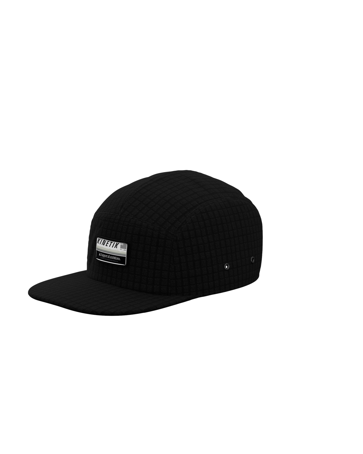 AKXON CAP SMOKY BLACK - Casquettes trail-running - 1 - kinetik-adrenalink