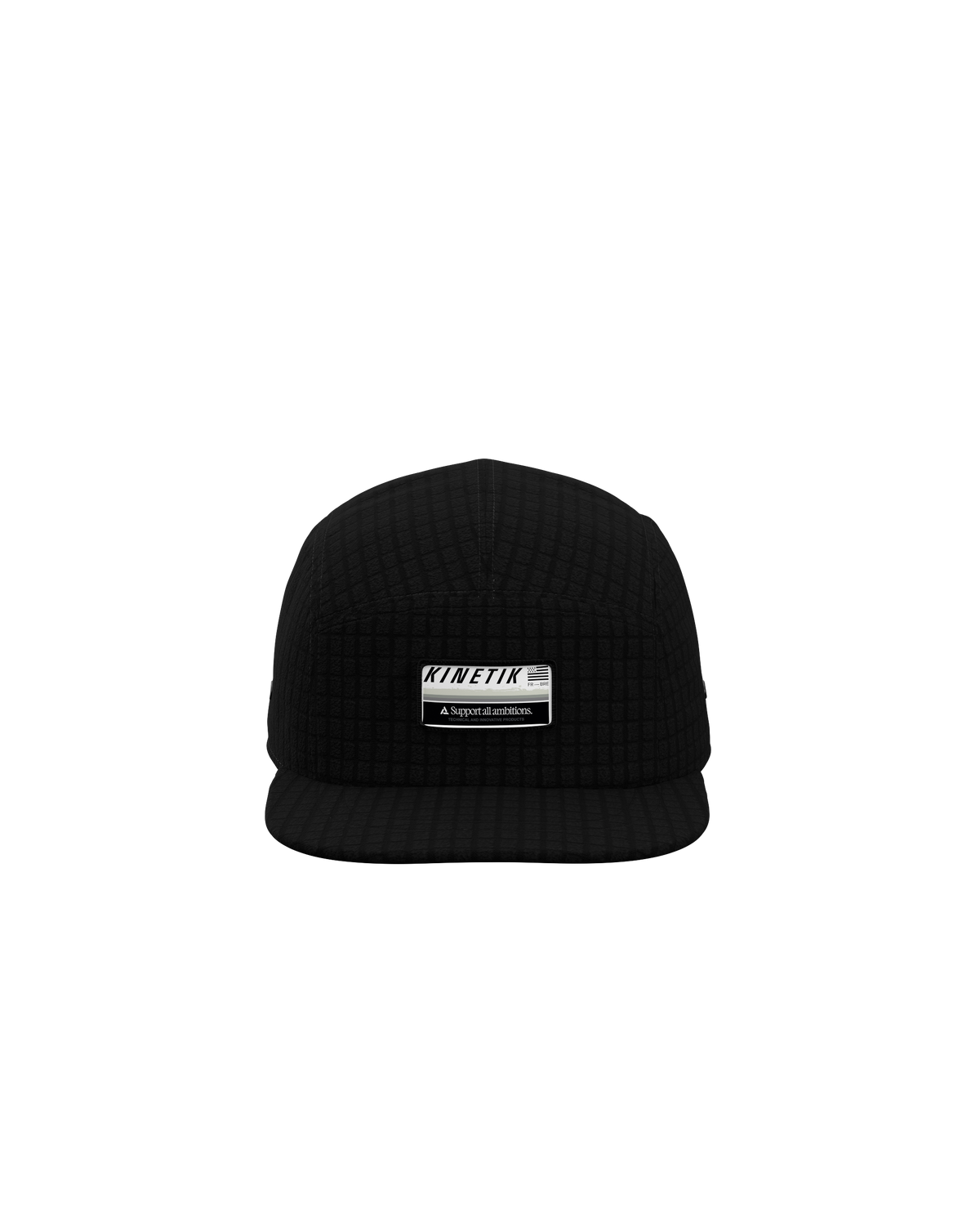 AKXON CAP SMOKY BLACK - Casquettes trail-running - 2 - kinetik-adrenalink