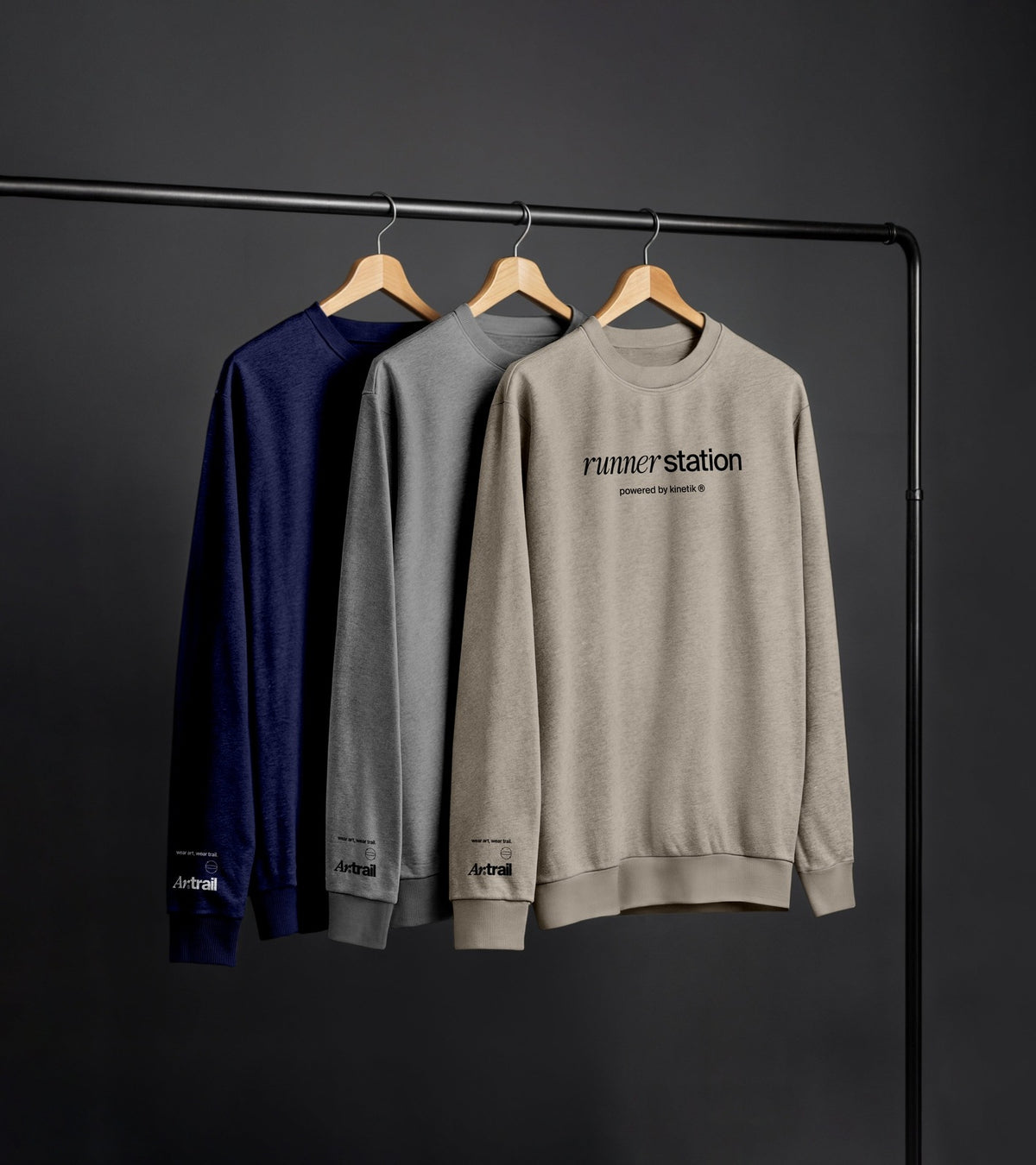 SWEAT ART. RUNNER STATION MEN - Sweats - sweat casual - kinetik-adrenalink