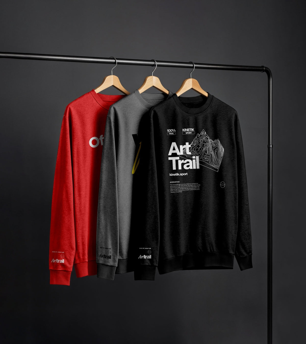 SWEAT ART. VO2 MEN - Sweats - sweat casual - kinetik-adrenalink
