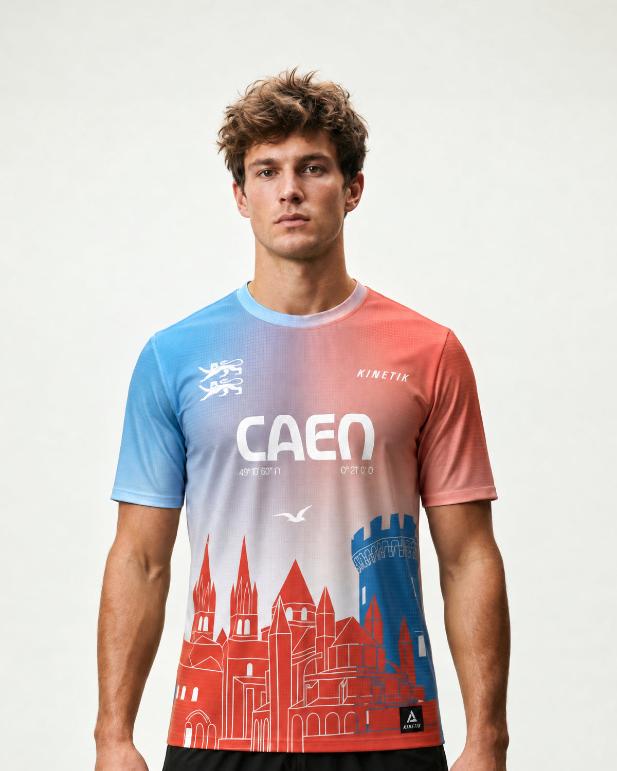 Maillots trail-running PRECOMMANDE - FALKON MEN CAEN - 2 - kinetik
