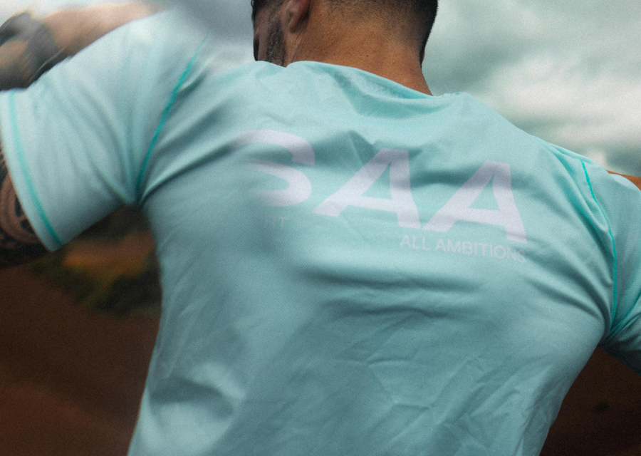 MAVRIK MEN SAA MINT-Tee-shirts-maillot manches courtes trail-running homme-kinetik-adrenalink