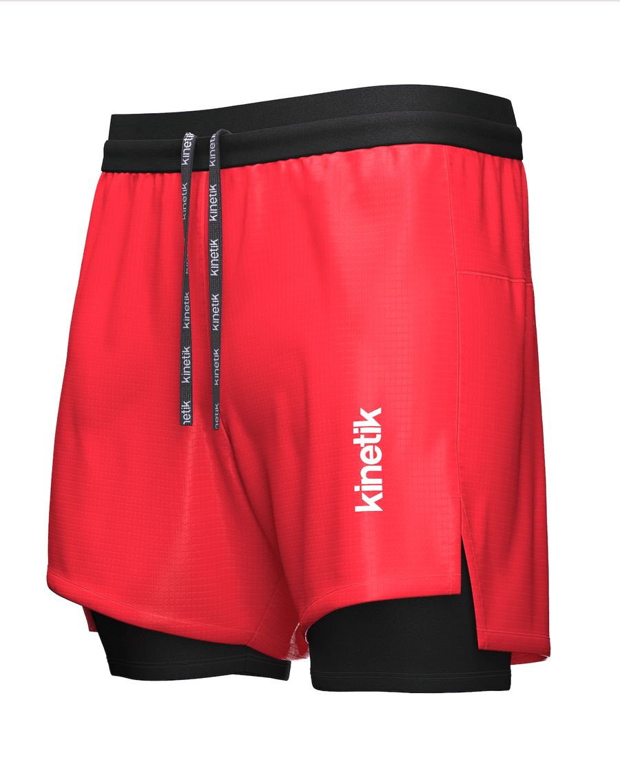 AEROK 6 ULTRA TRAIL SALSA-Shorts-Short trail-running avec cuissard homme-kinetik-adrenalink