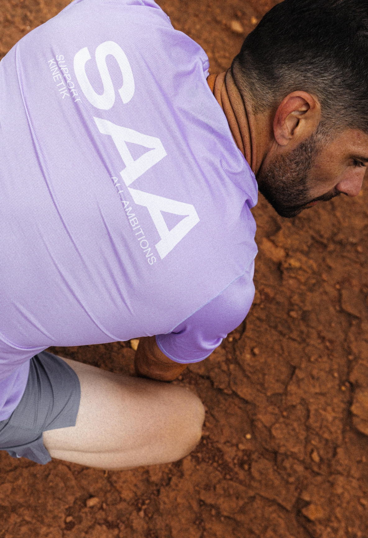MAVRIK MEN SAA PURPLE-Tee-shirts-maillot manches courtes trail-running homme-kinetik-adrenalink