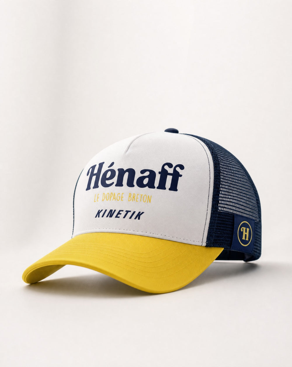 Casquettes trail-running TRUCKER HENAFF YELLOW - 1 - kinetik