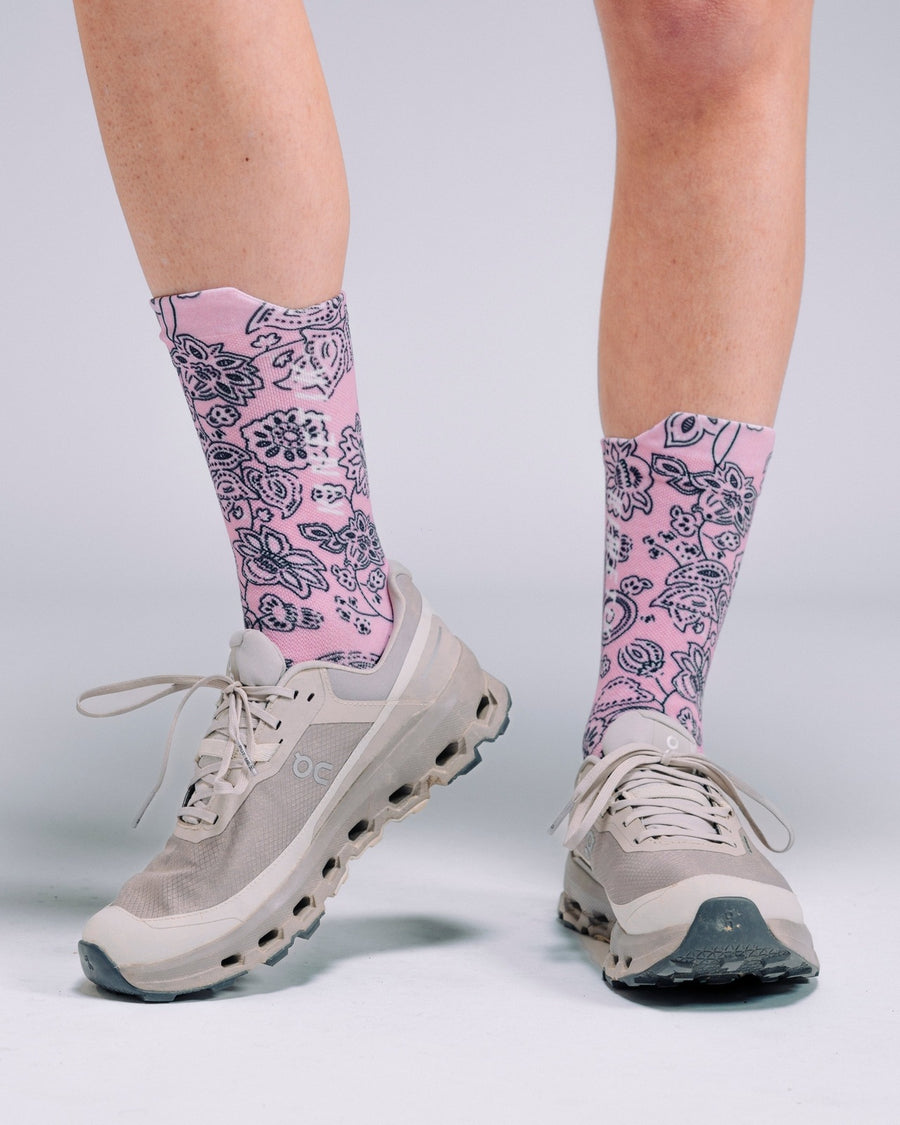 Chaussettes trail-running FULLKROSS BANDANA ROSY - 2 - kinetik