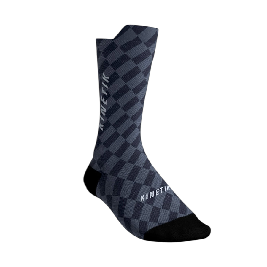 Chaussettes trail-running FULLKROSS DAMIER - 1 - kinetik