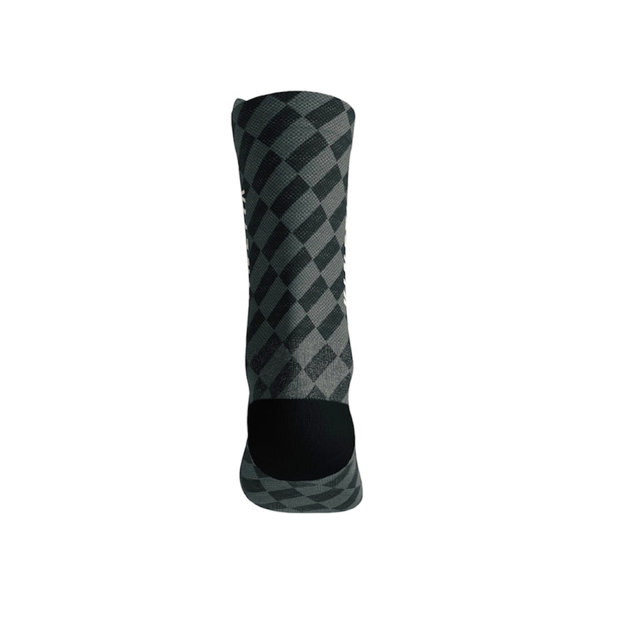 Chaussettes trail-running FULLKROSS DAMIER - 2 - kinetik