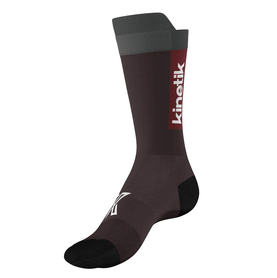 Chaussettes trail-running FULLKROSS SKARE WINE - 3 - kinetik