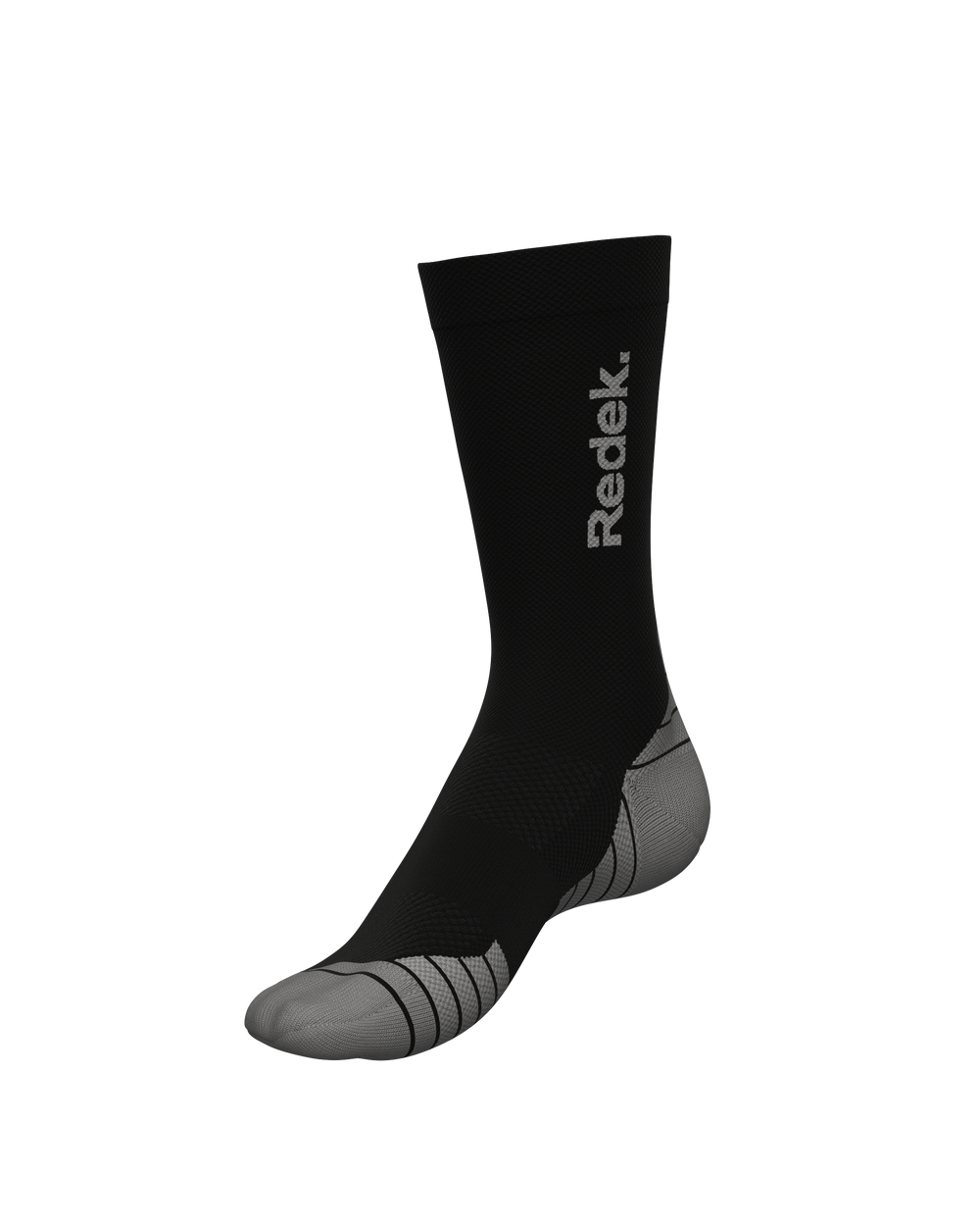 Chaussettes trail-running REDEK KALZED BLACK - 1 - kinetik