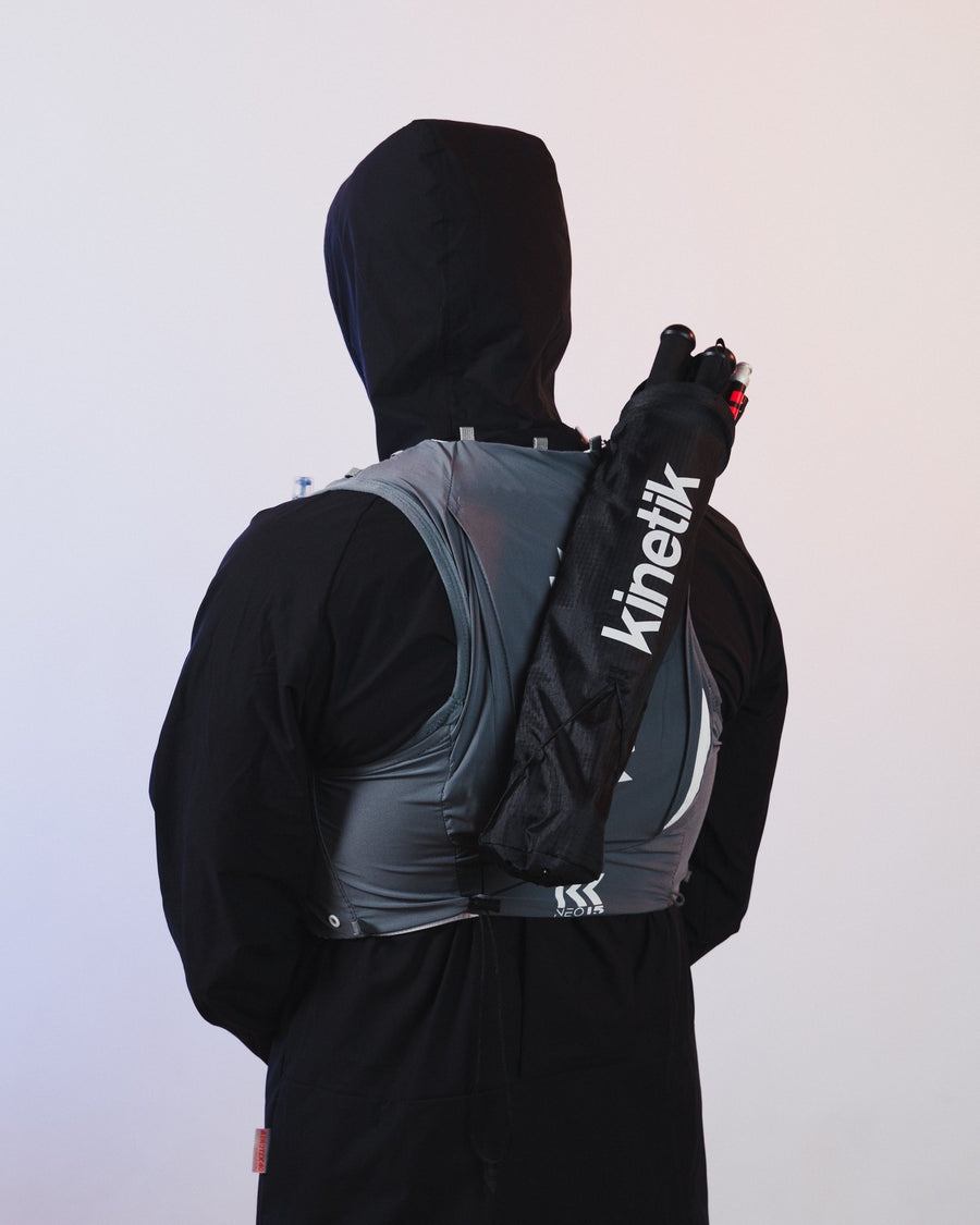 KARKOIS BLACK - - carquois pour sac d'hydratation trail-running - kinetik-adrenalink