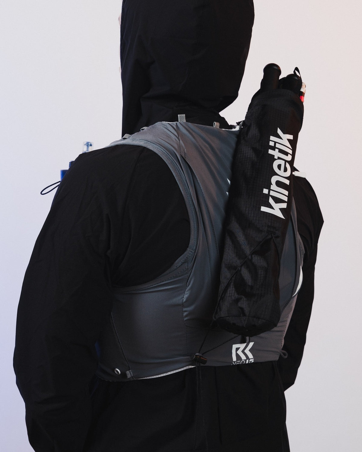 KARKOIS BLACK - - carquois pour sac d'hydratation trail-running - kinetik-adrenalink