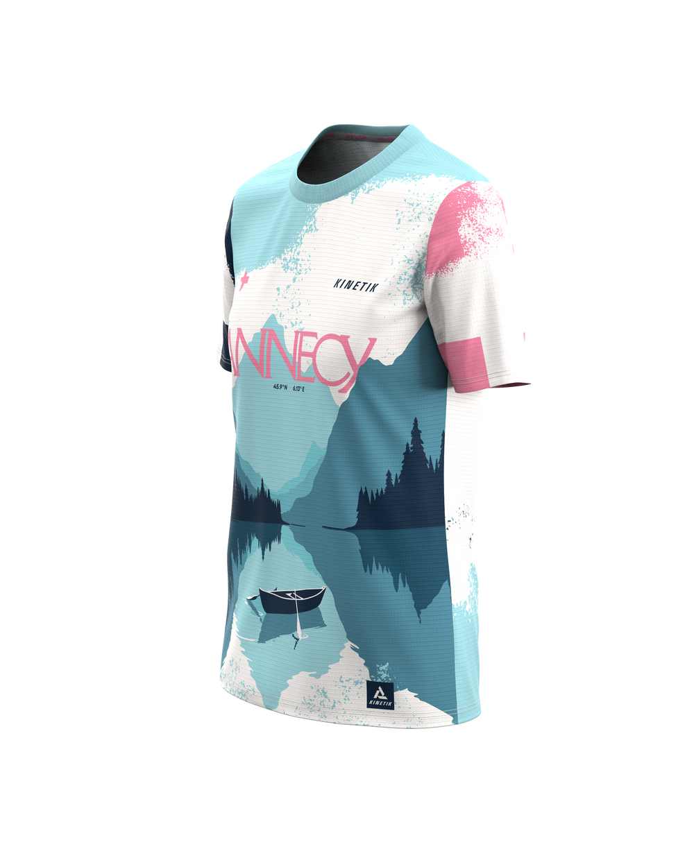 FALKON WOMEN ANNECY - - maillot manches courtes trail-running femme - kinetik-adrenalink