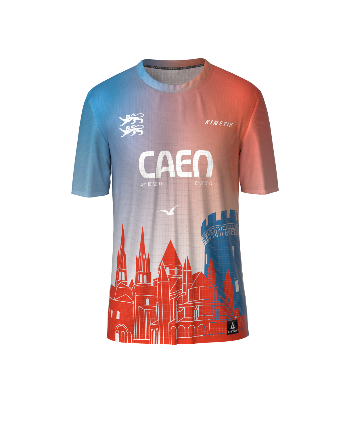 Maillots trail-running PRECOMMANDE - FALKON MEN CAEN - 4 - kinetik