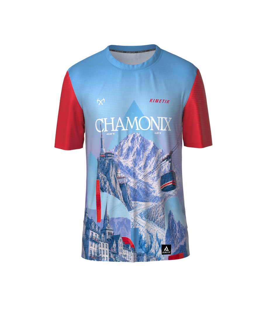 PRECOMMANDE - FALKON MEN CHAMONIX - Maillots trail-running - 2 - kinetik-adrenalink