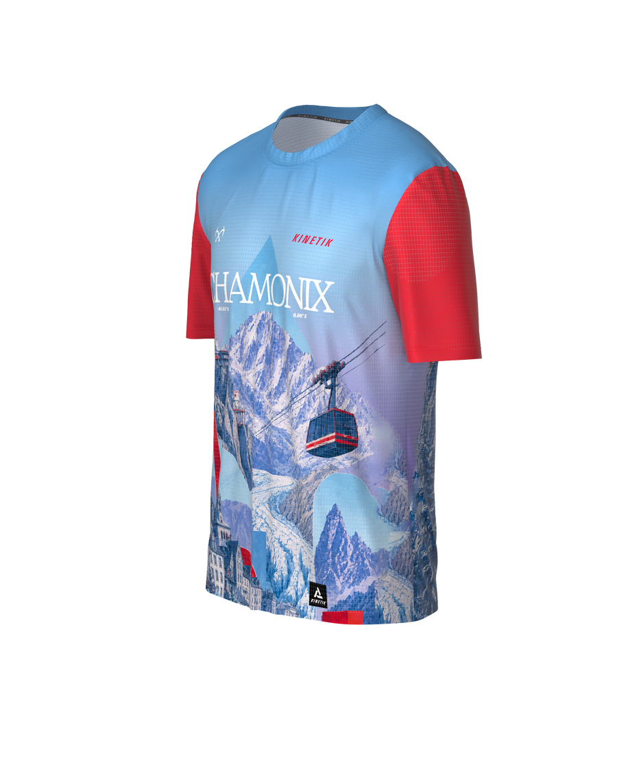PRECOMMANDE - FALKON MEN CHAMONIX - Maillots trail-running - 1 - kinetik-adrenalink