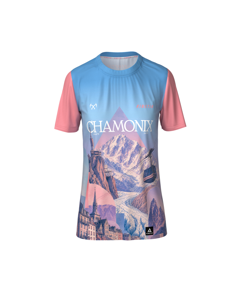 PRECOMMANDE - FALKON WOMEN CHAMONIX - Maillots trail-running - 2 - kinetik-adrenalink