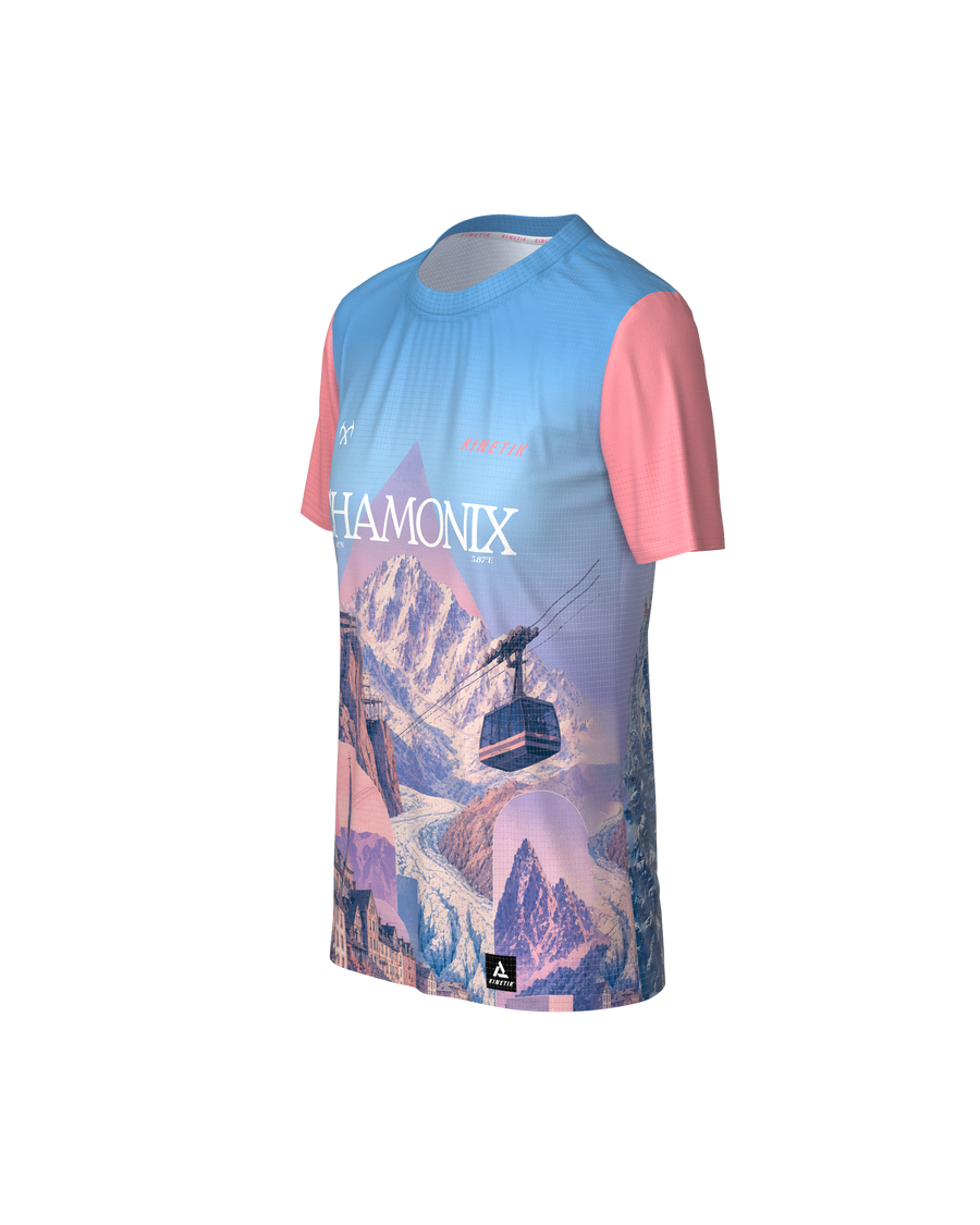 PRECOMMANDE - FALKON WOMEN CHAMONIX - Maillots trail-running - 1 - kinetik-adrenalink