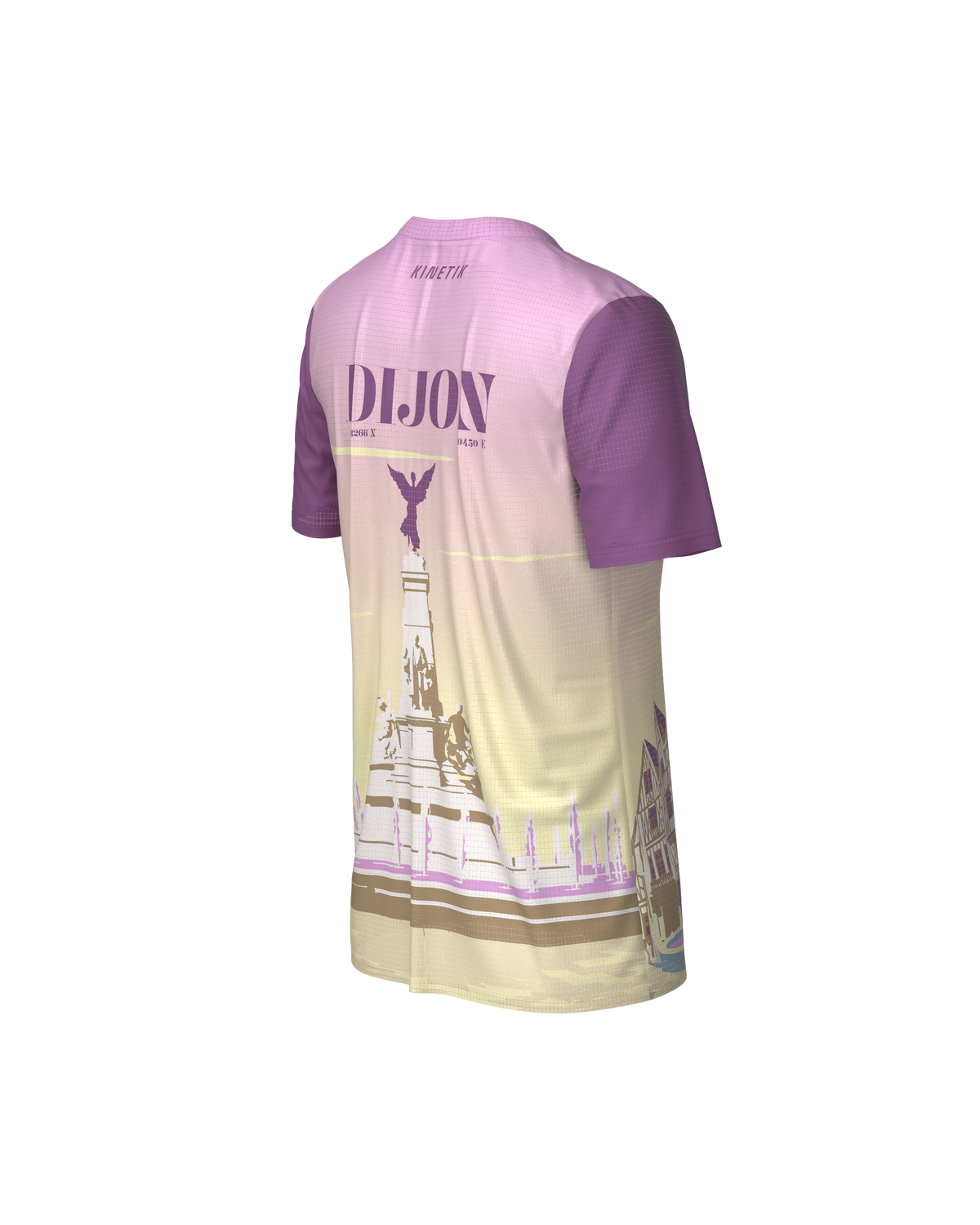 PRECOMMANDE - FALKON WOMEN DIJON - Tee-shirts - maillot manches courtes trail-running femme - kinetik-adrenalink
