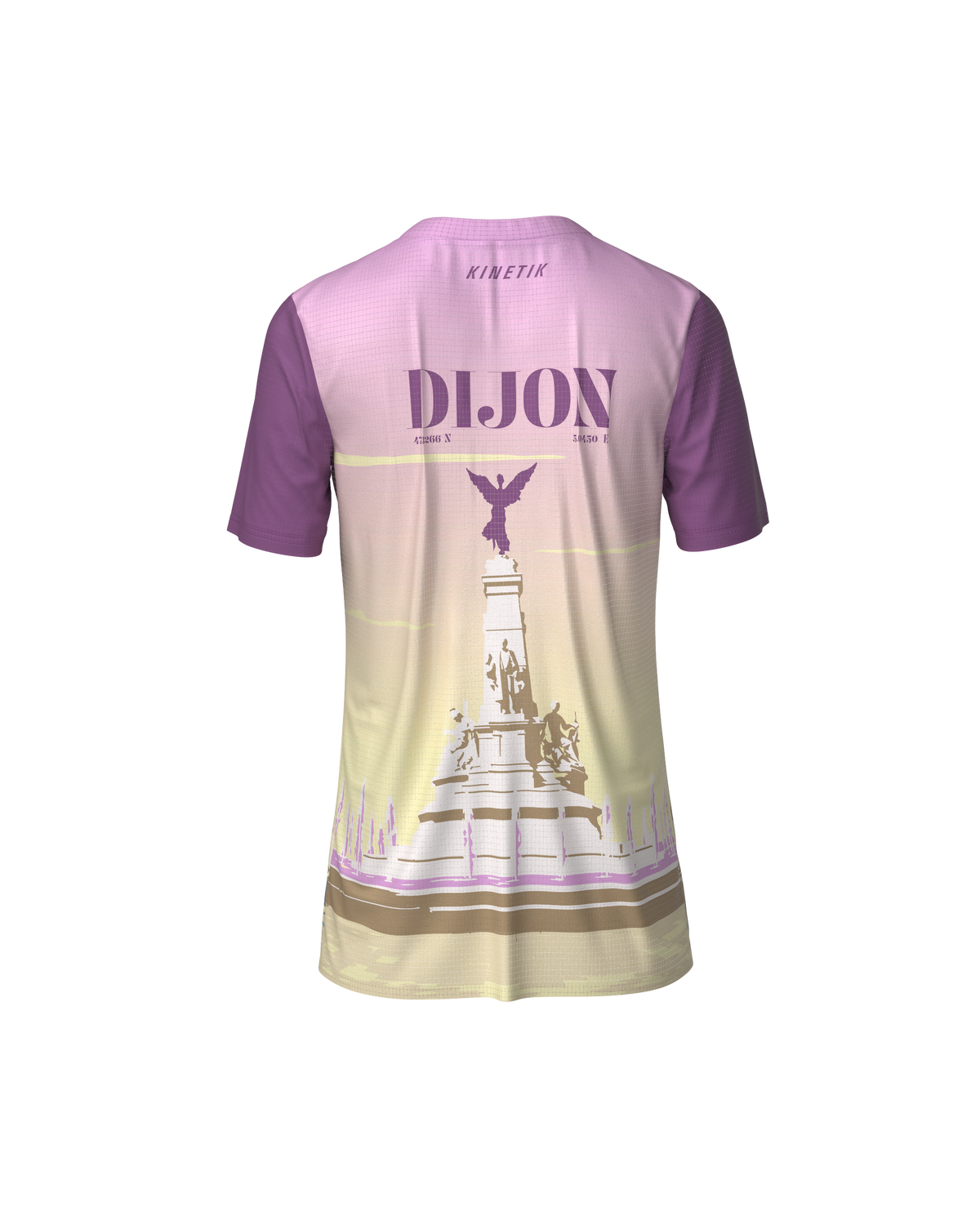 PRECOMMANDE - FALKON WOMEN DIJON - Tee-shirts - maillot manches courtes trail-running femme - kinetik-adrenalink