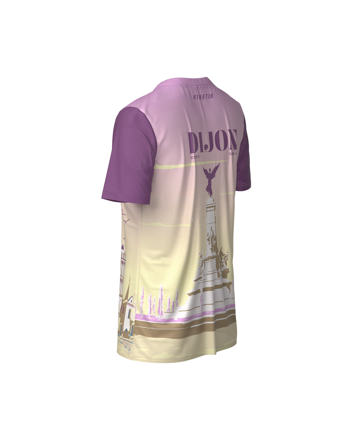 PRECOMMANDE - FALKON WOMEN DIJON - Tee-shirts - maillot manches courtes trail-running femme - kinetik-adrenalink