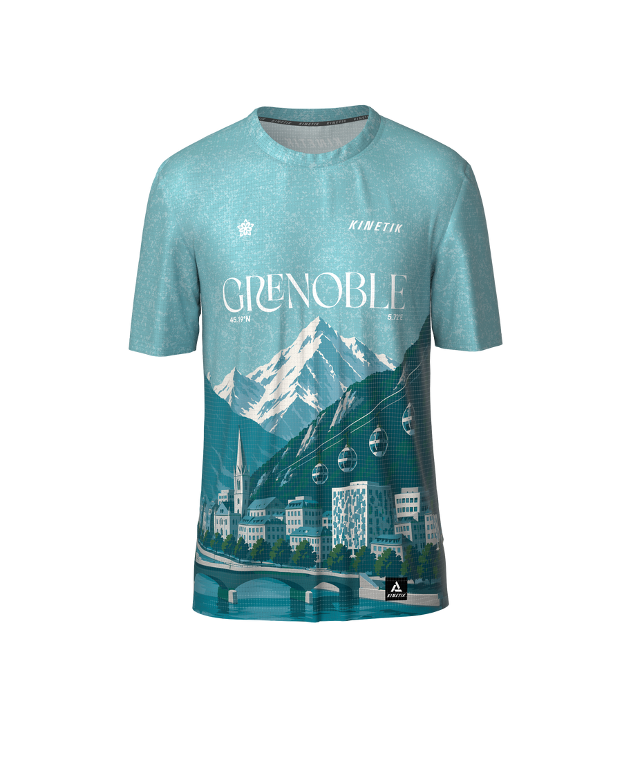 PRECOMMANDE - FALKON MEN GRENOBLE - Maillots trail-running - 3 - kinetik-adrenalink